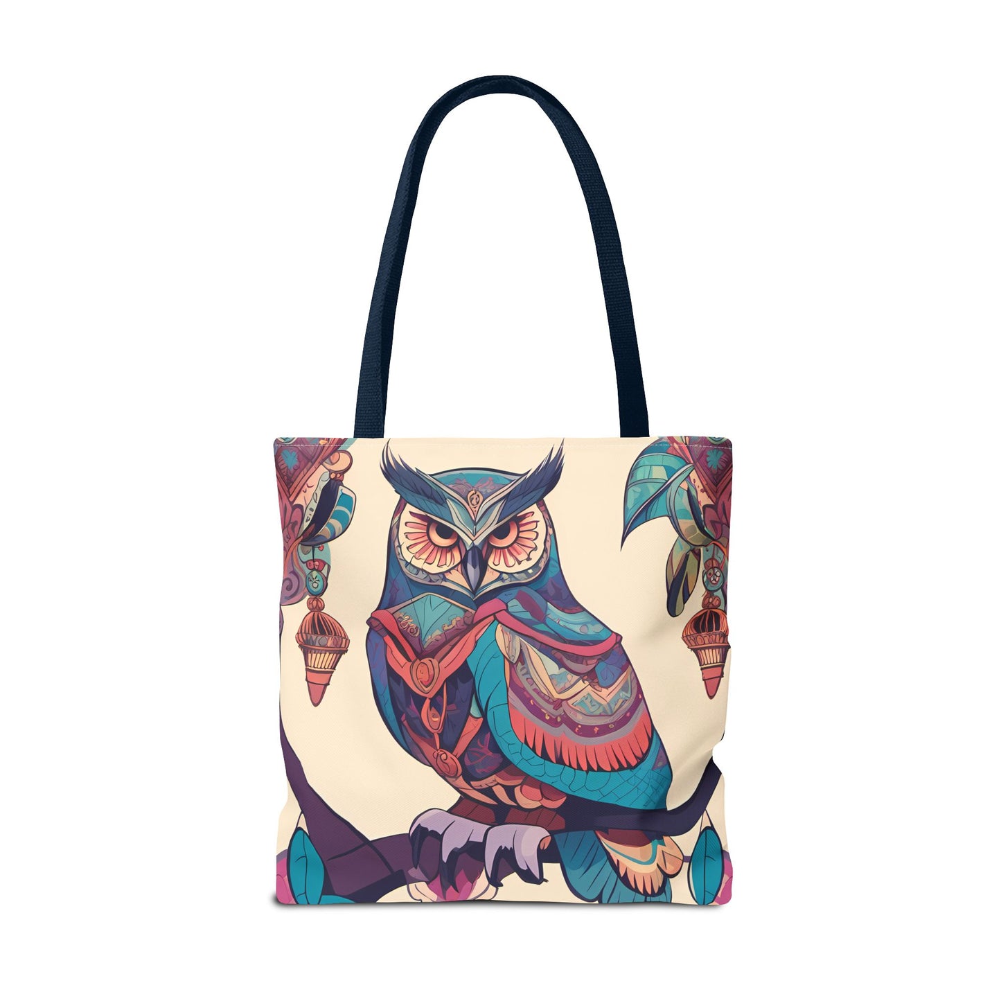 Bohemian Owl Tote Bag