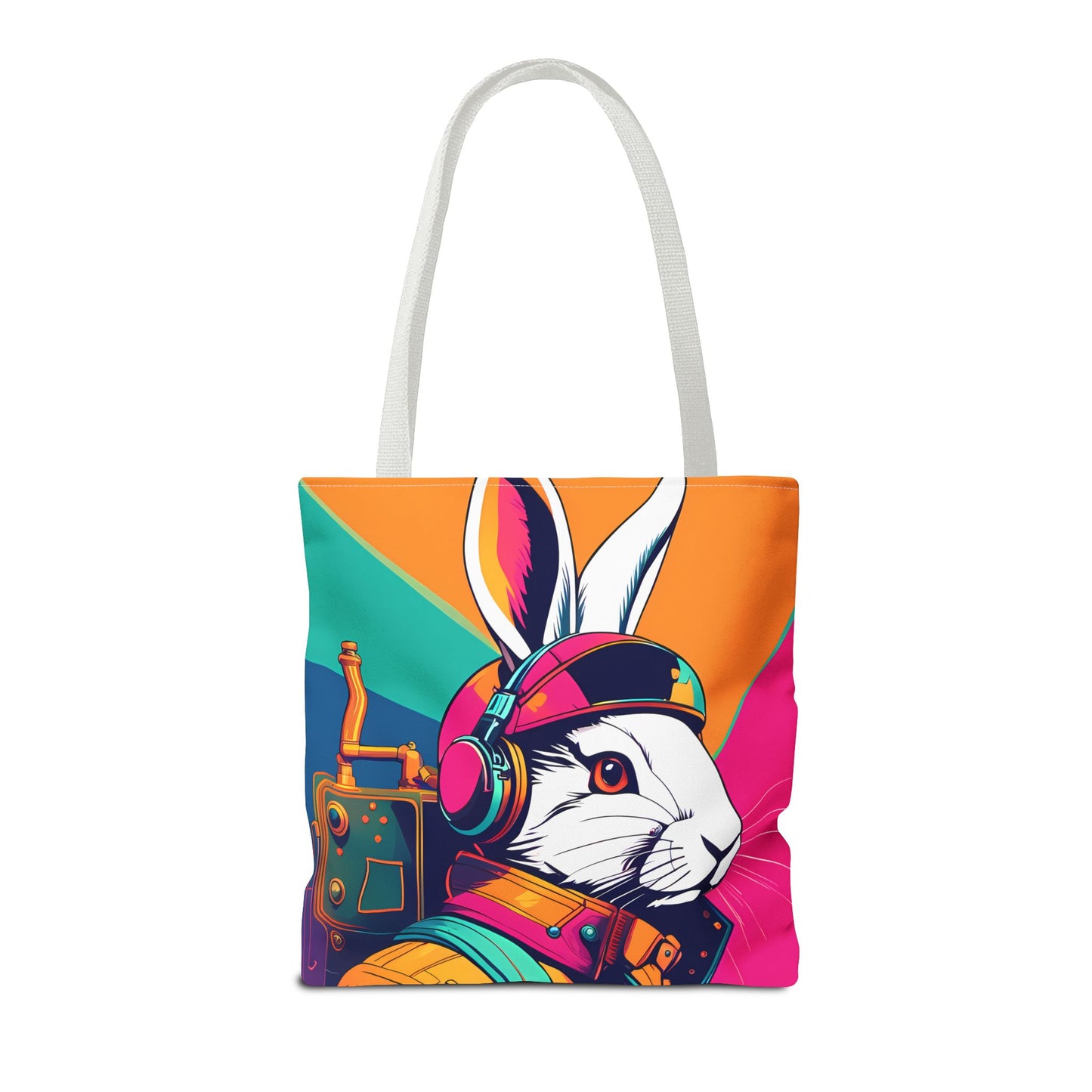 Teslapunk Rabbit Tote Bag
