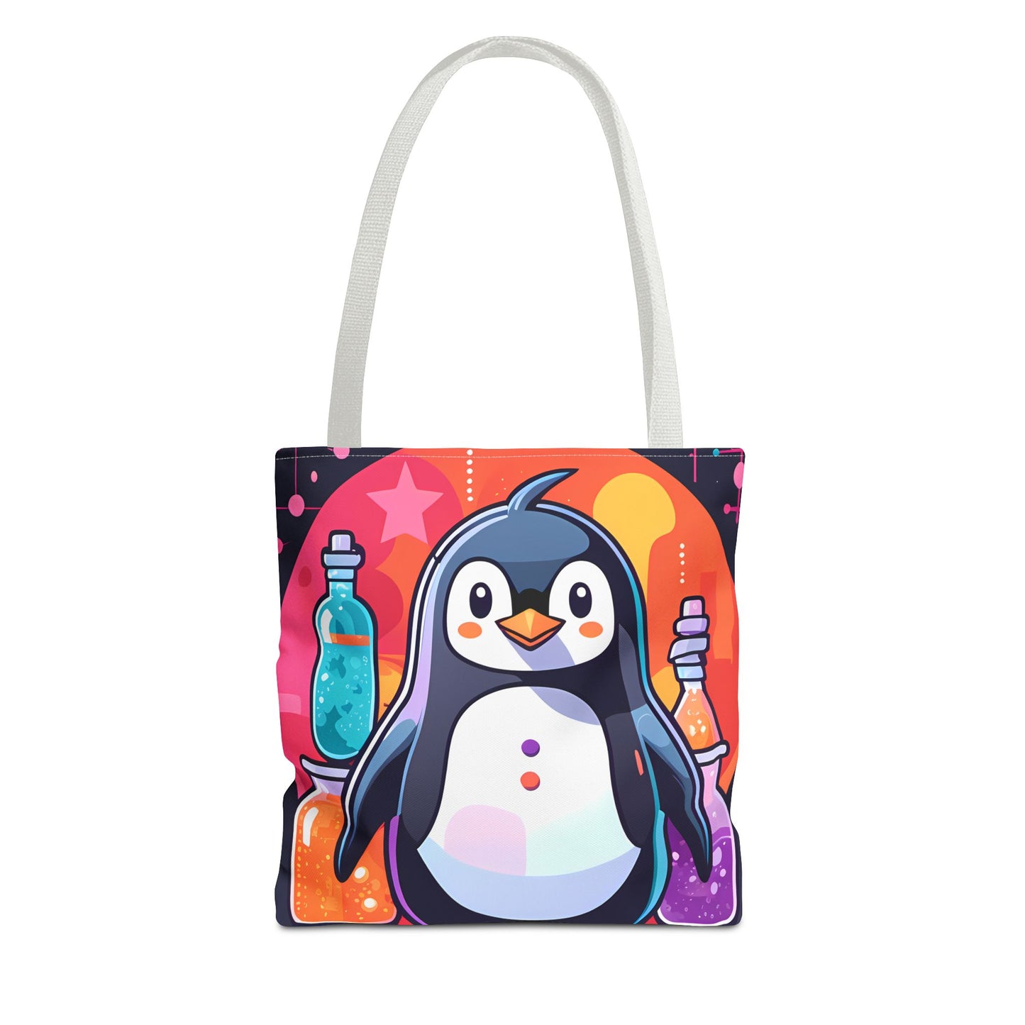 Science Penguin Tote Bag