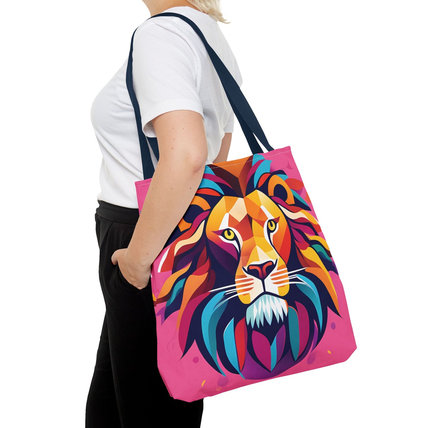 Artistic Lion Tote Bag