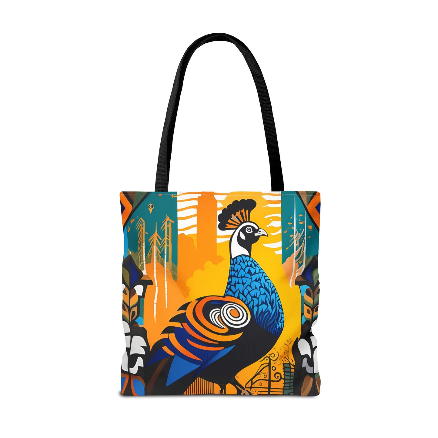 Graffiti Guineafowl Tote Bag