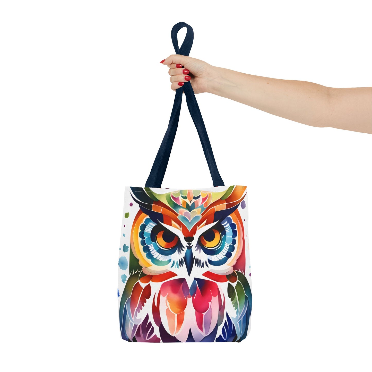 Artistic Owl Tote Bag