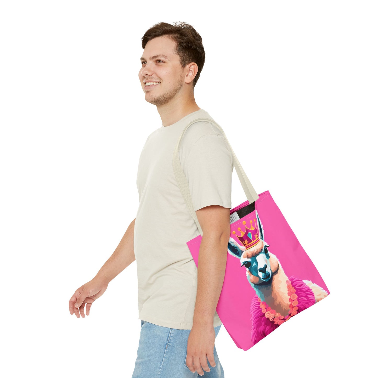 Princess Llama Tote Bag