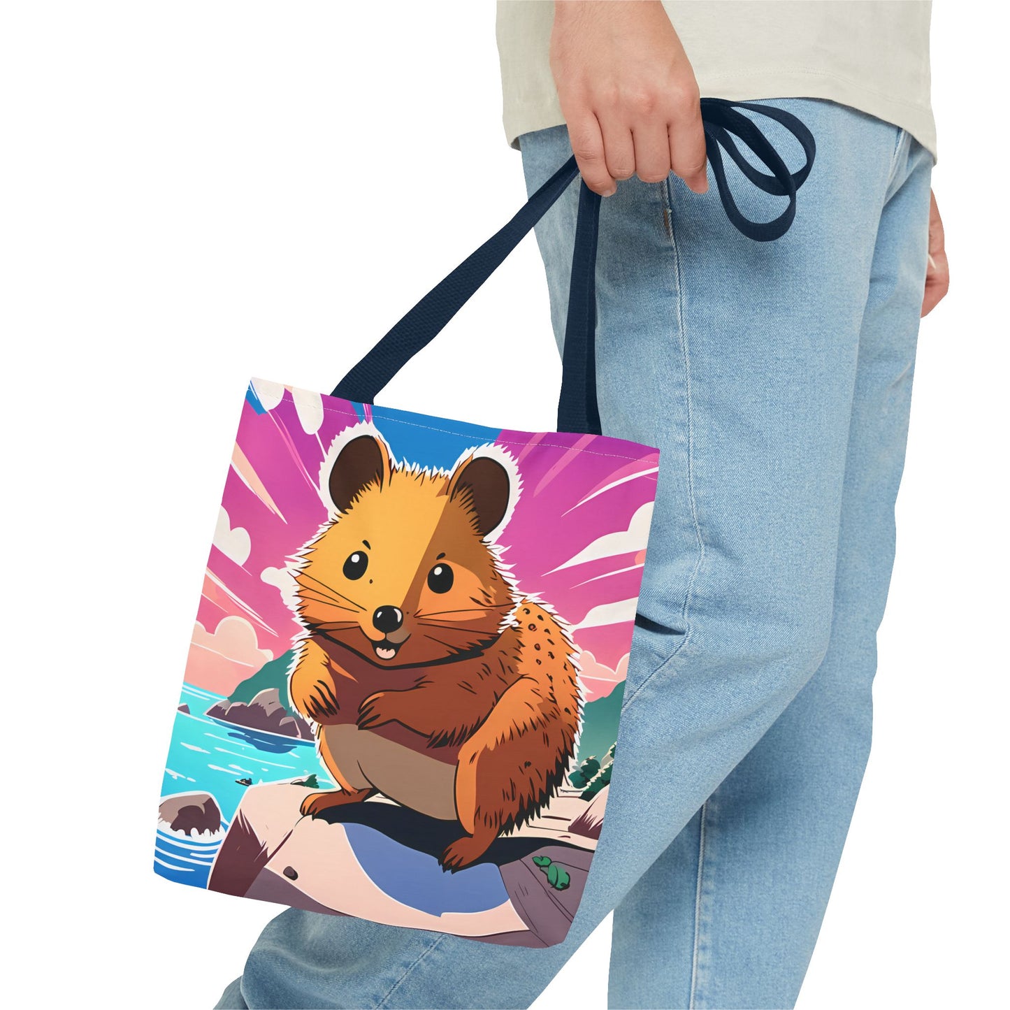 Cheery Quokka Tote Bag