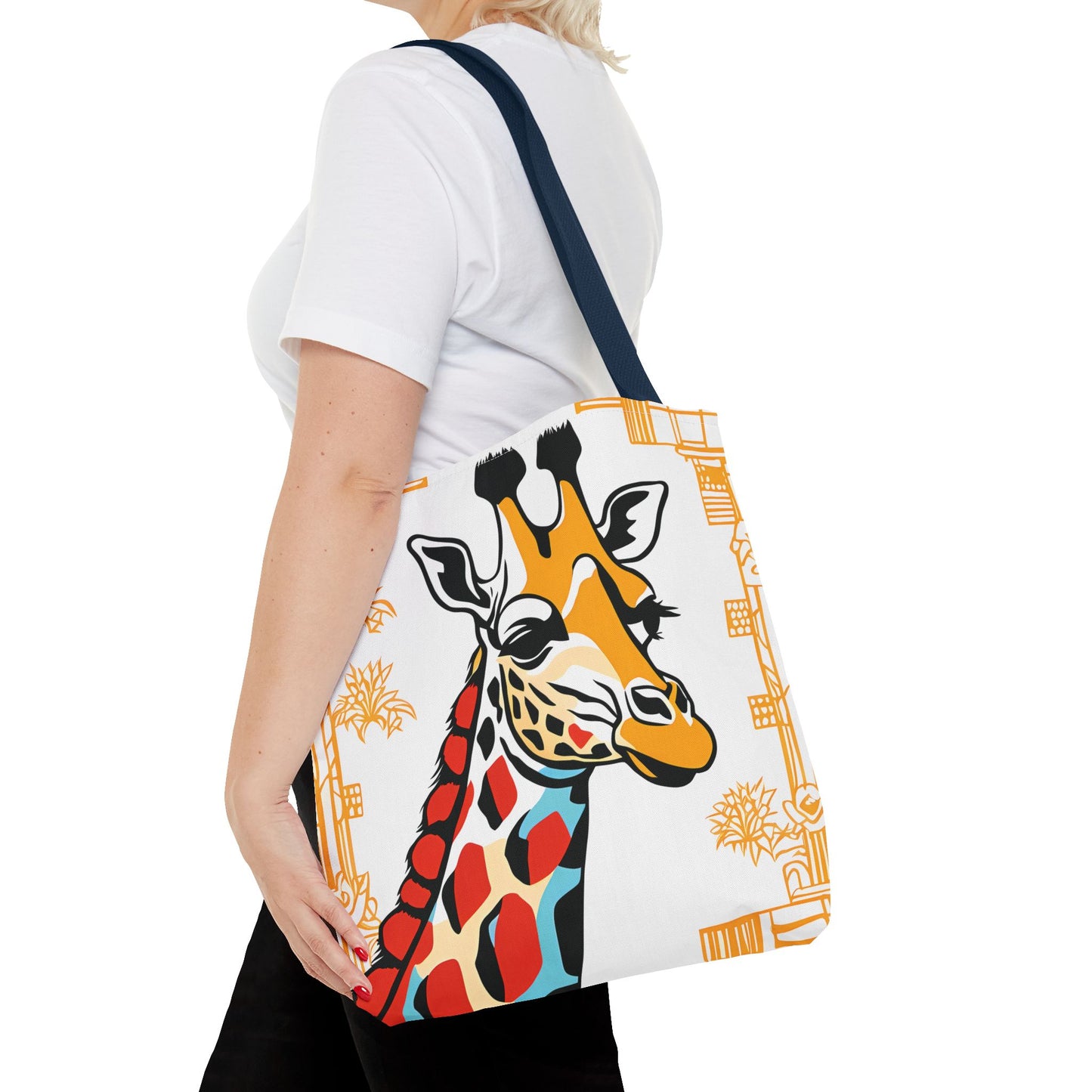 Bamboo Giraffe Tote Bag