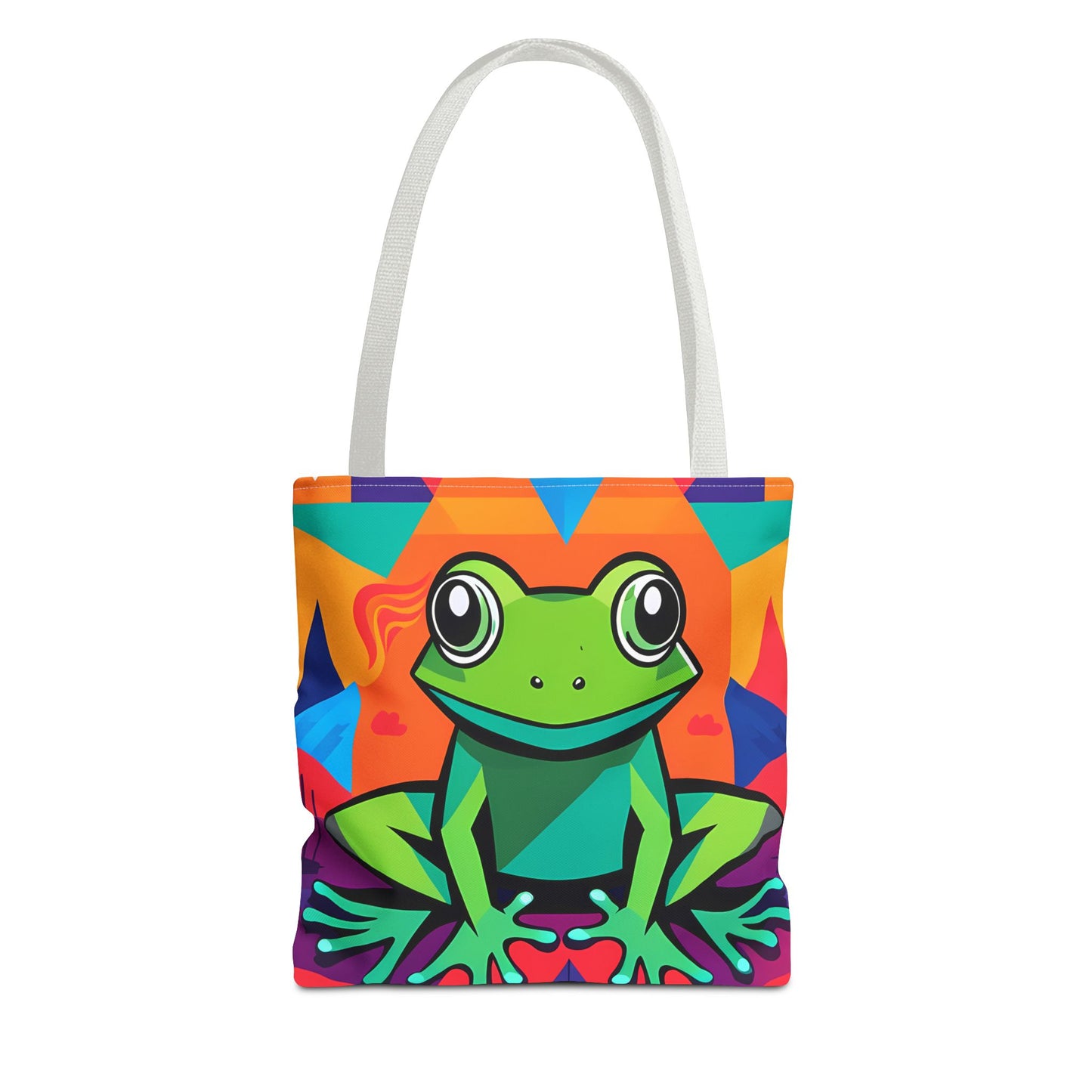 Vibrant Tree Frog Tote Bag