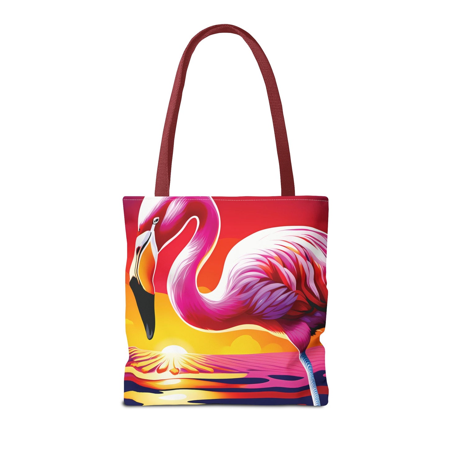 Sunset Flamingo Tote Bag