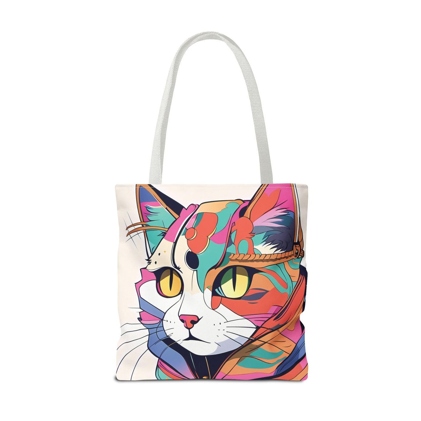 Abstract Feline Fantasy Tote Bag