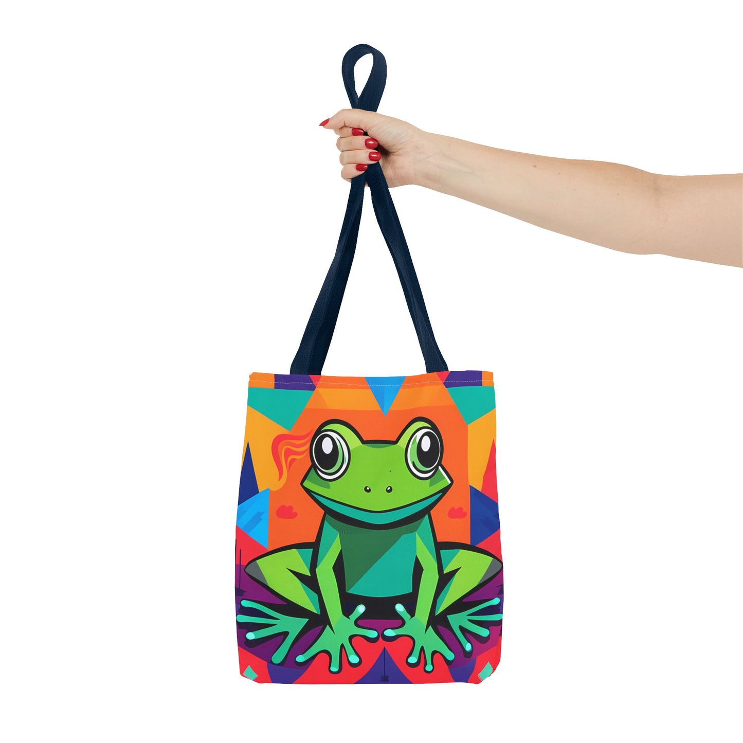 Vibrant Tree Frog Tote Bag