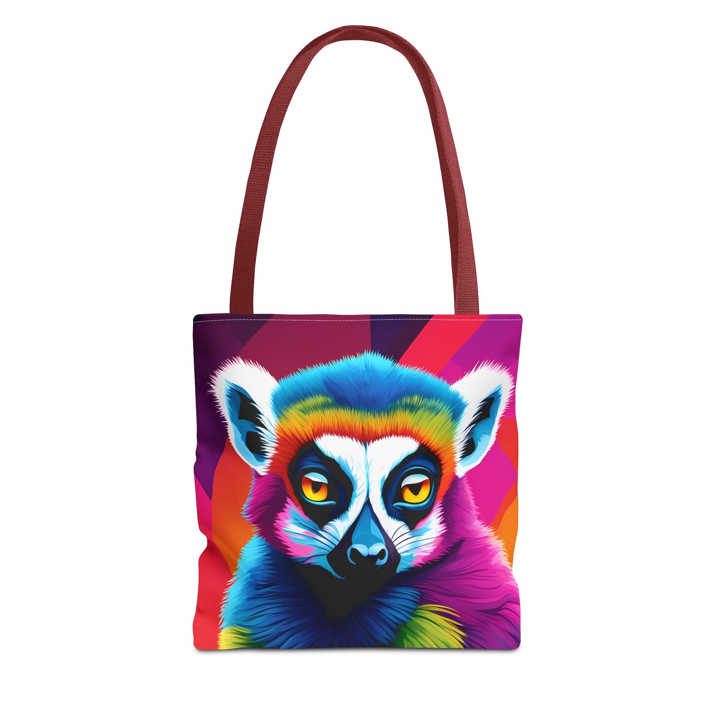 Psychedelic Lemur Tote Bag