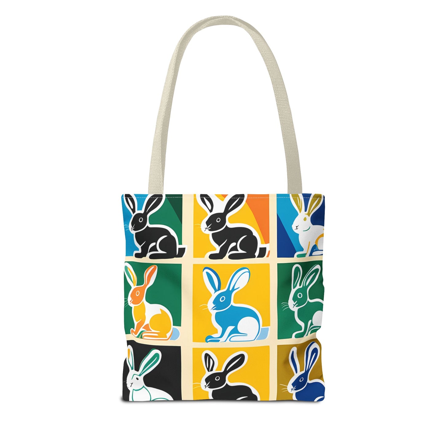 Rabbit Patchwork Tote Bag