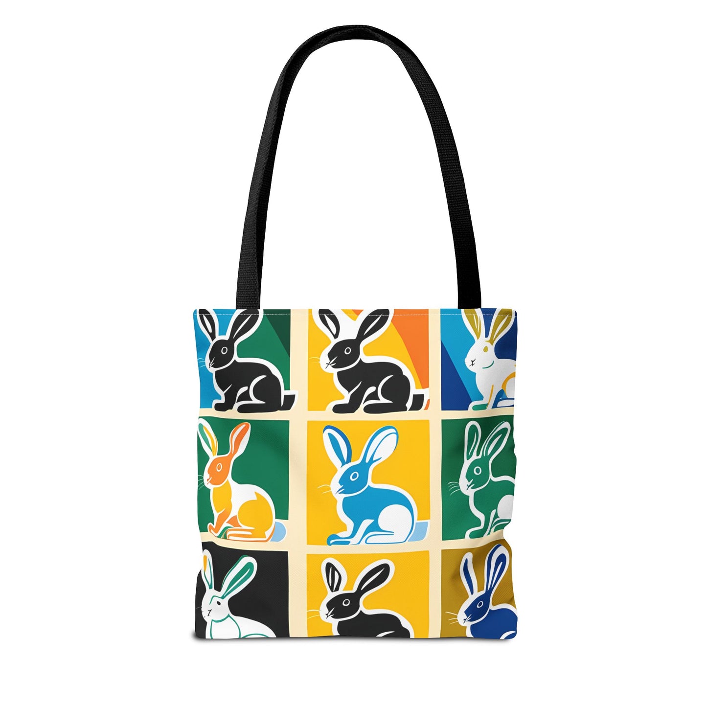Rabbit Patchwork Tote Bag