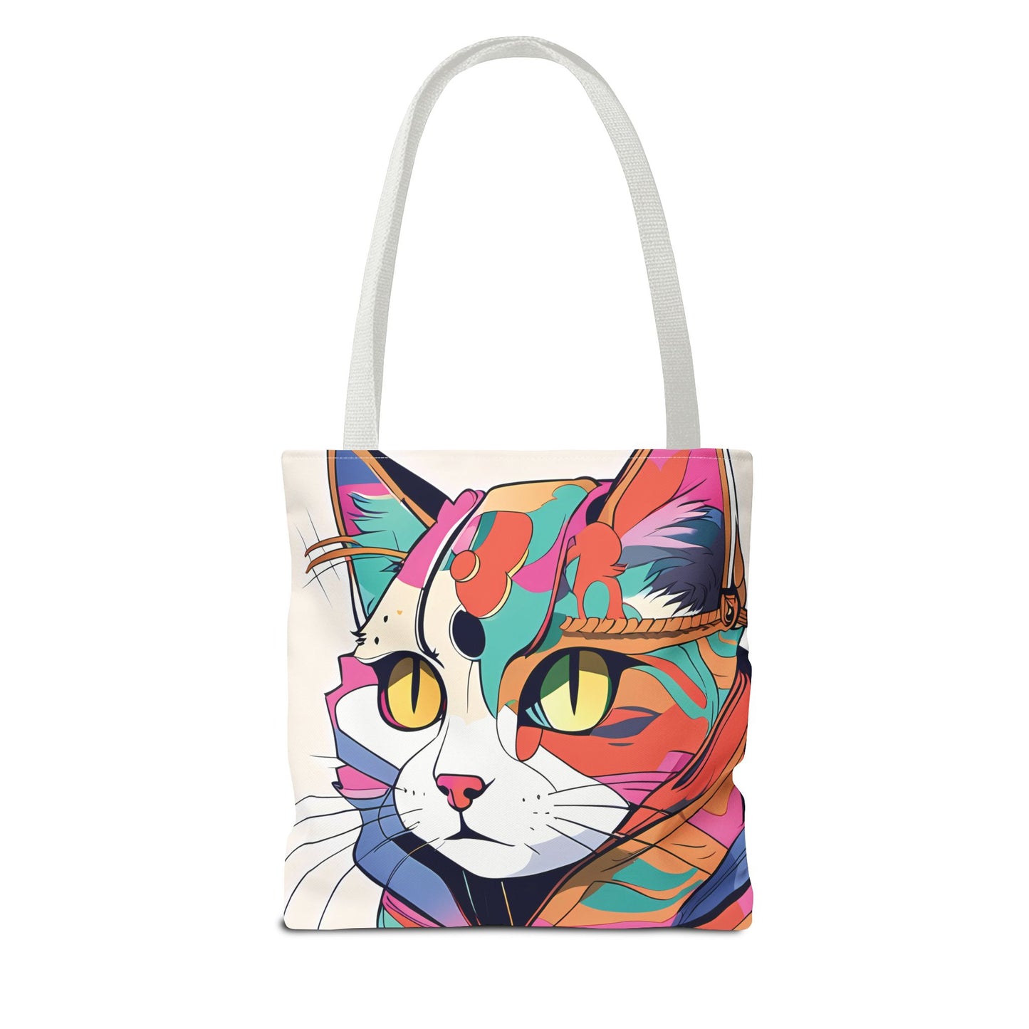 Abstract Feline Fantasy Tote Bag