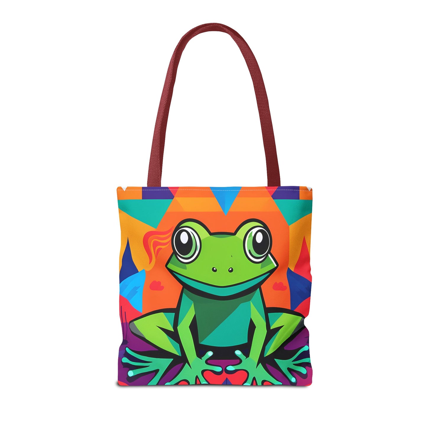 Vibrant Tree Frog Tote Bag