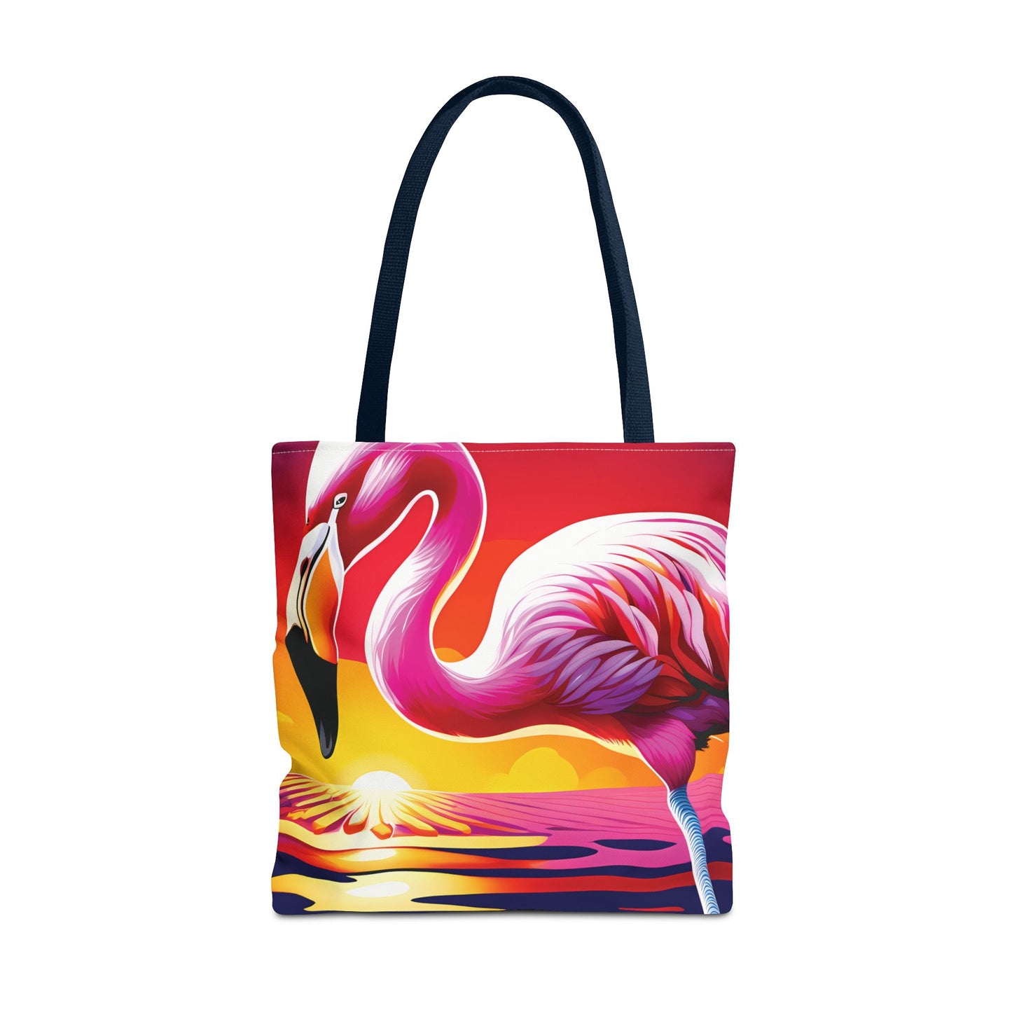 Sunset Flamingo Tote Bag