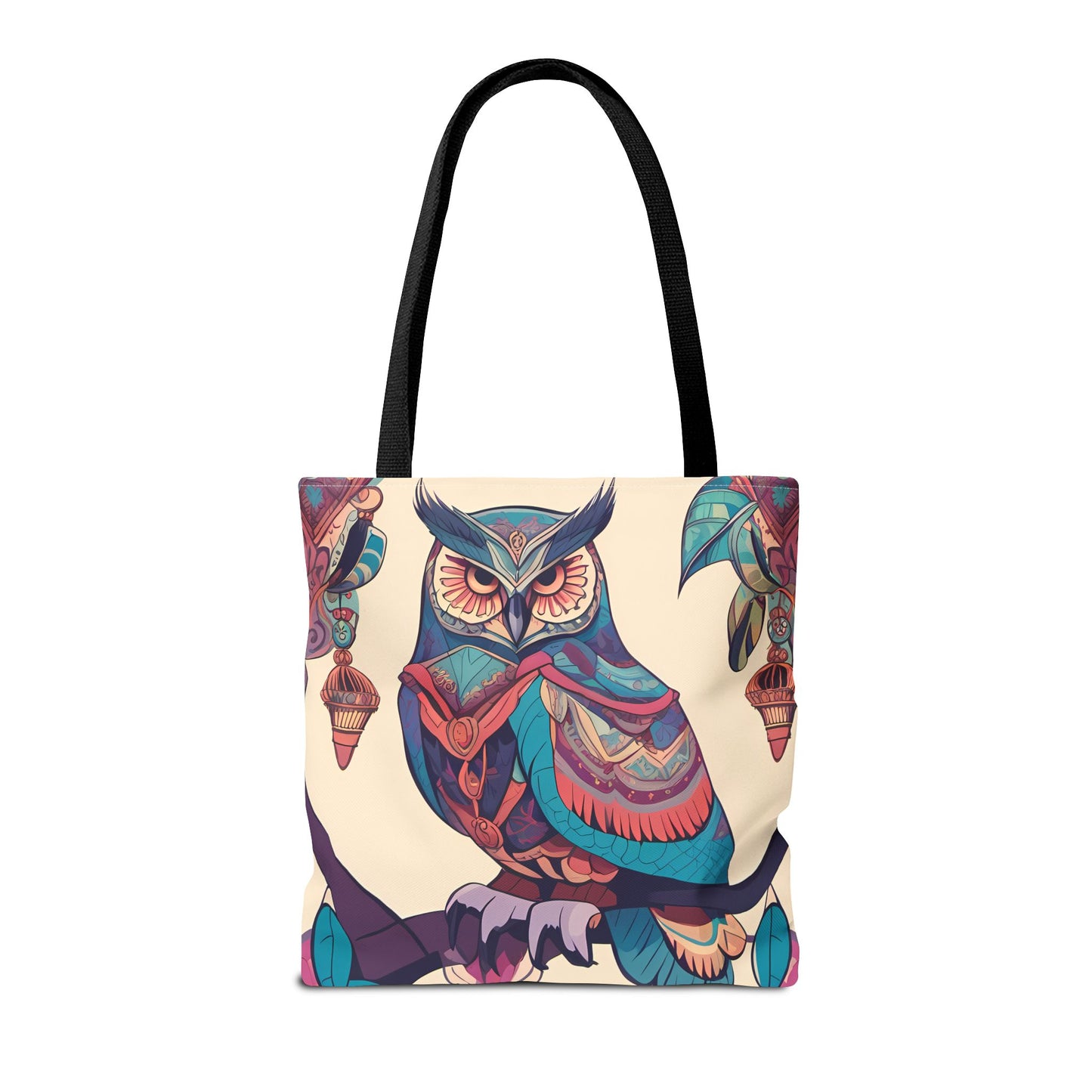 Bohemian Owl Tote Bag