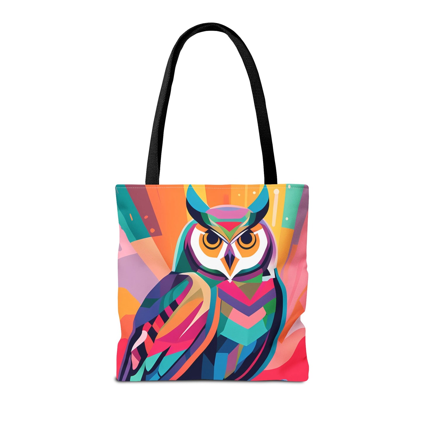 Abstract Owl Tote Bag