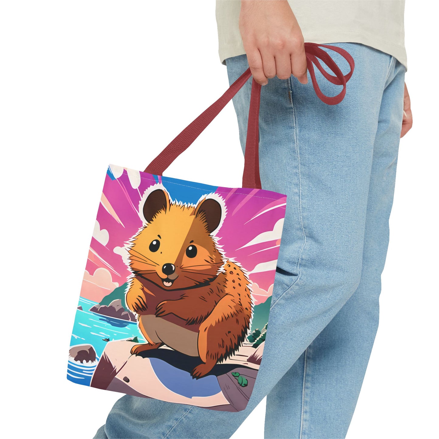 Cheery Quokka Tote Bag