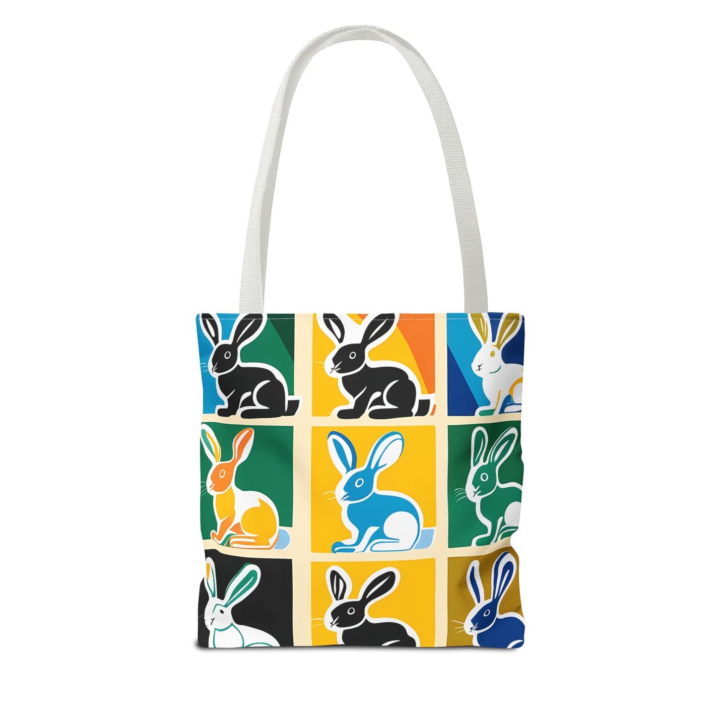 Rabbit Patchwork Tote Bag