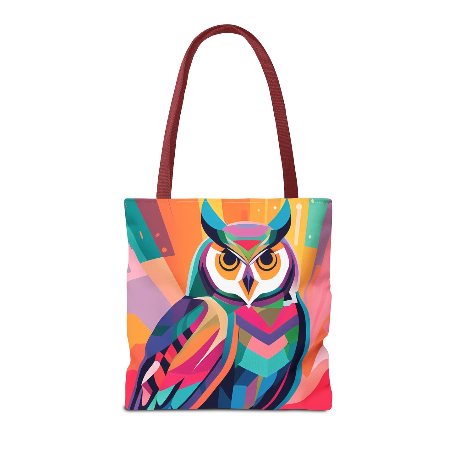 Abstract Owl Tote Bag