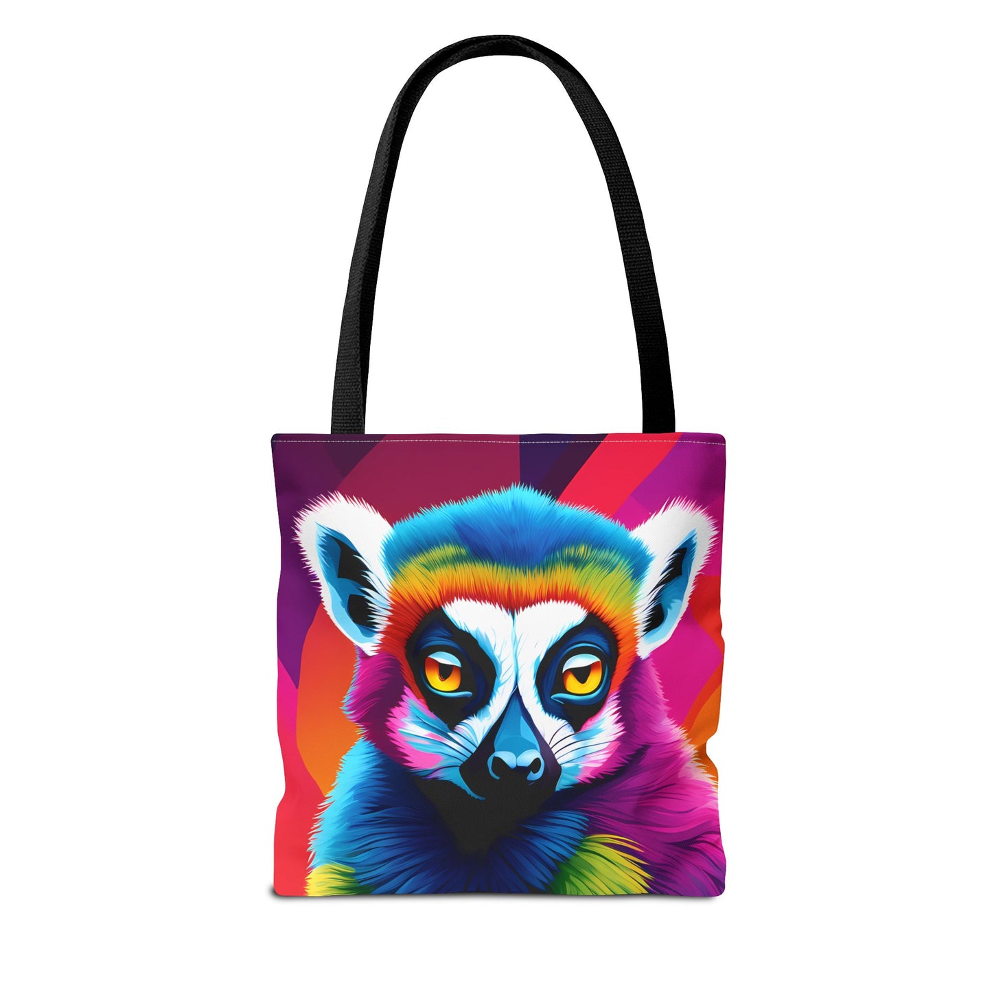 Psychedelic Lemur Tote Bag