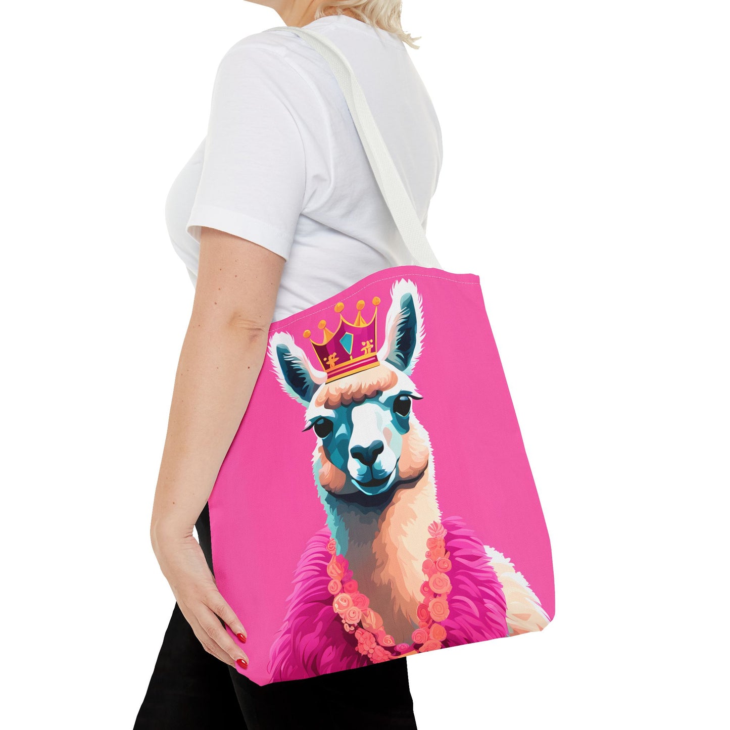 Princess Llama Tote Bag