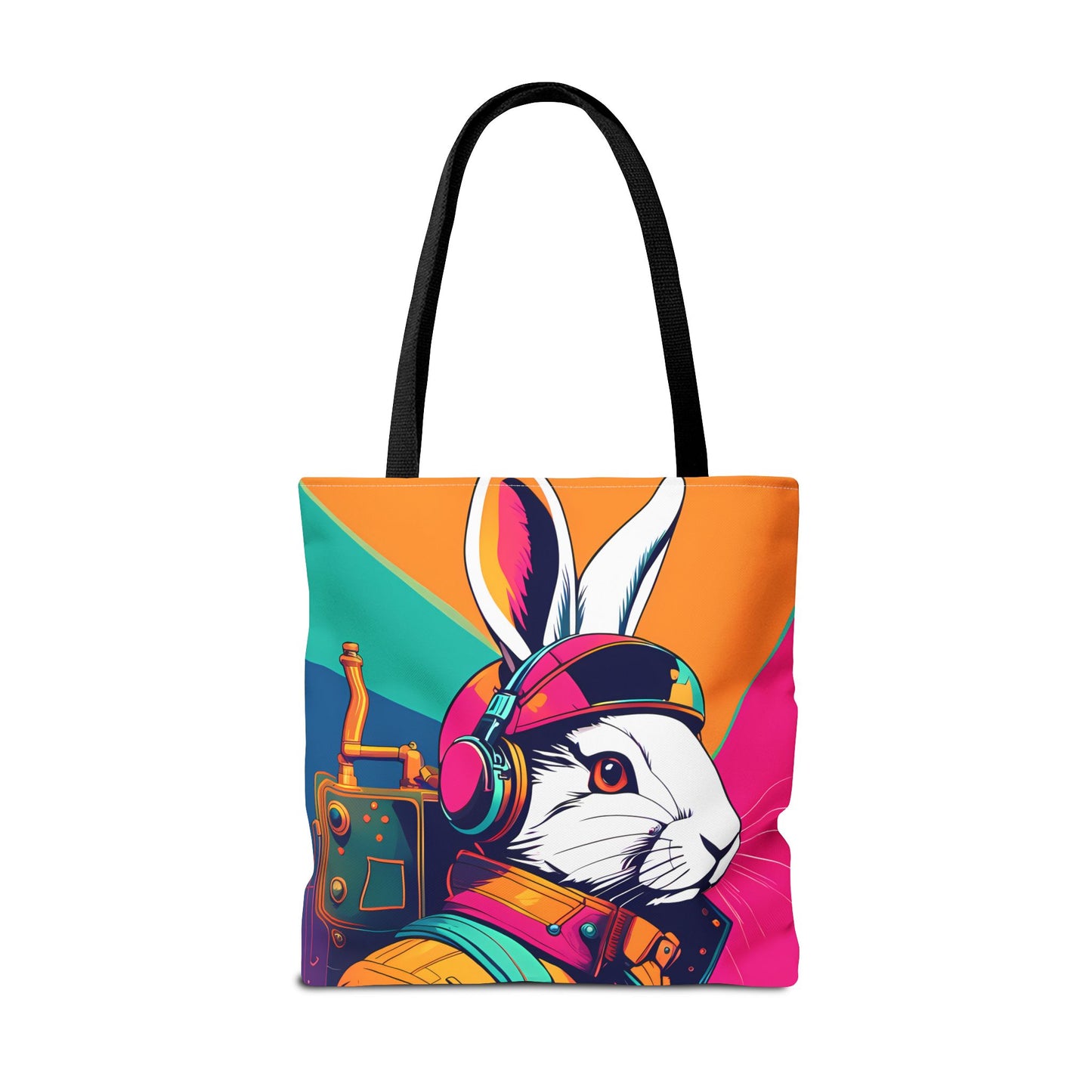 Teslapunk Rabbit Tote Bag