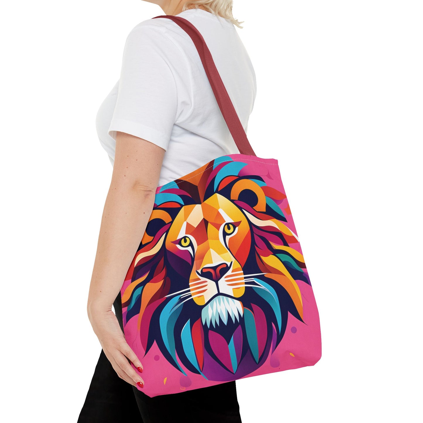 Artistic Lion Tote Bag