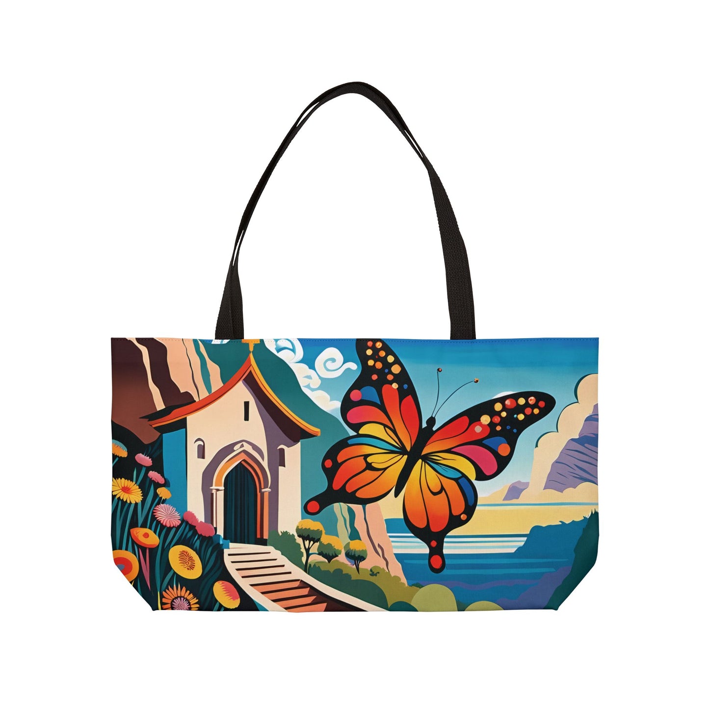 Enchanted Butterfly Escape Tote Bag