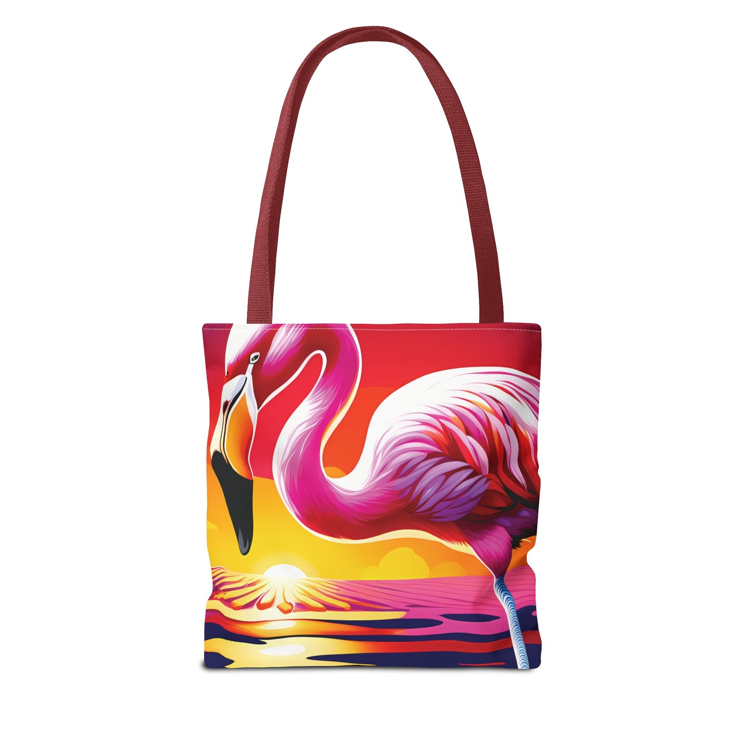 Sunset Flamingo Tote Bag