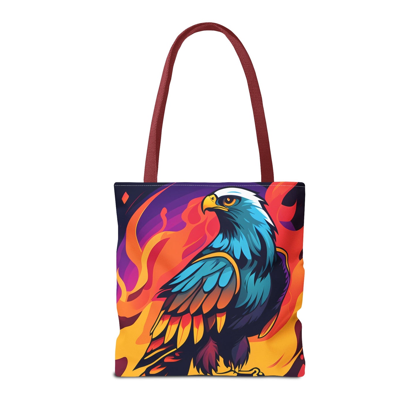 Bold Eagle Fire Tote Bag