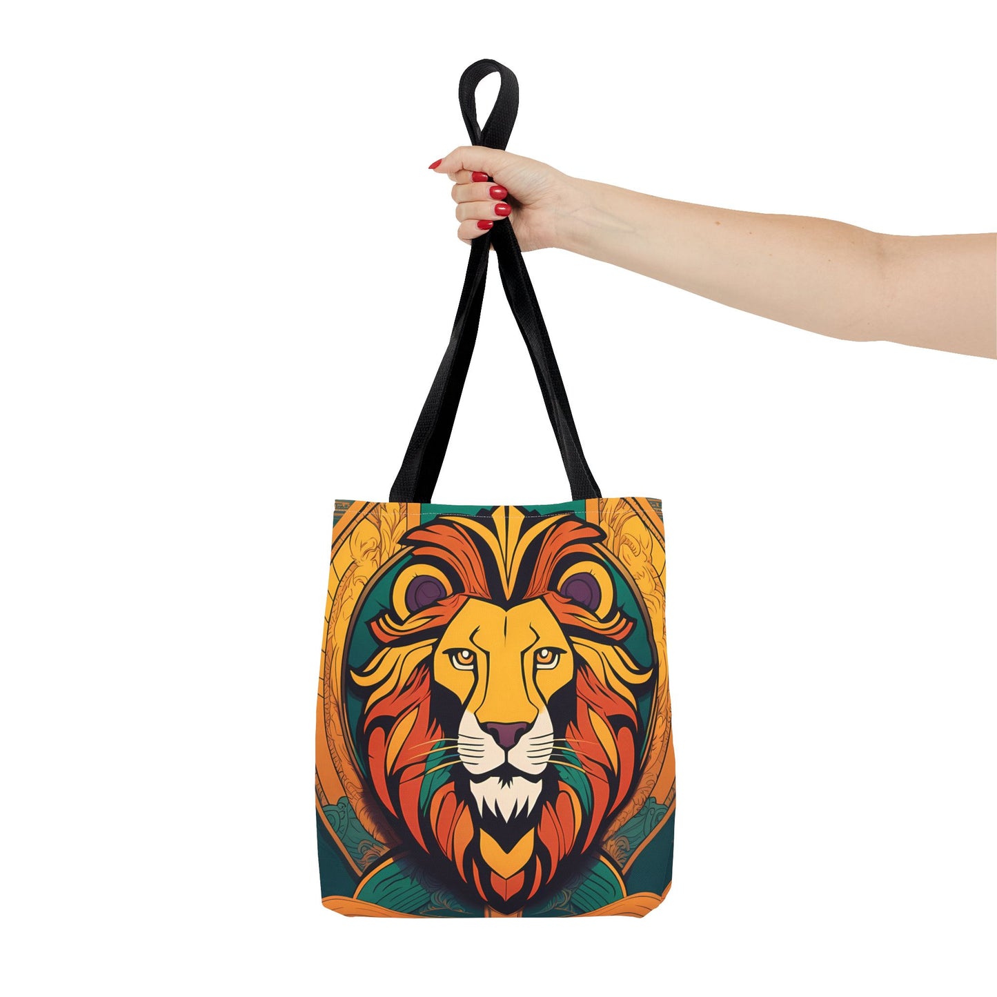 Regal Lion Art Tote Bag
