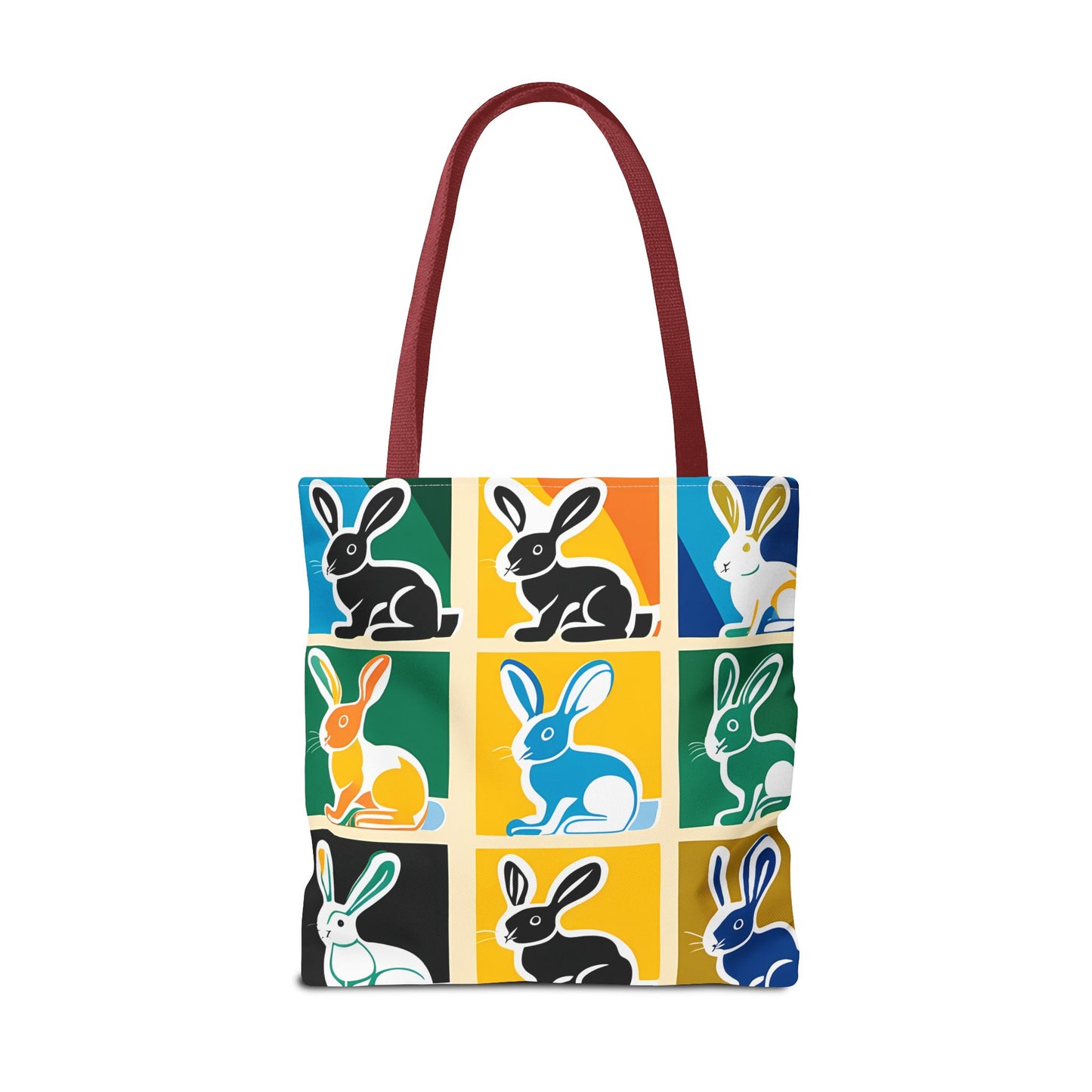 Rabbit Patchwork Tote Bag