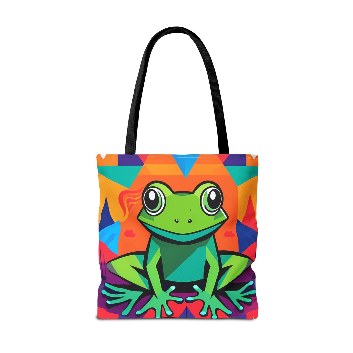 Vibrant Tree Frog Tote Bag