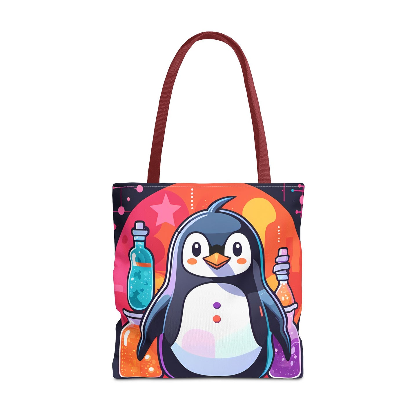 Science Penguin Tote Bag