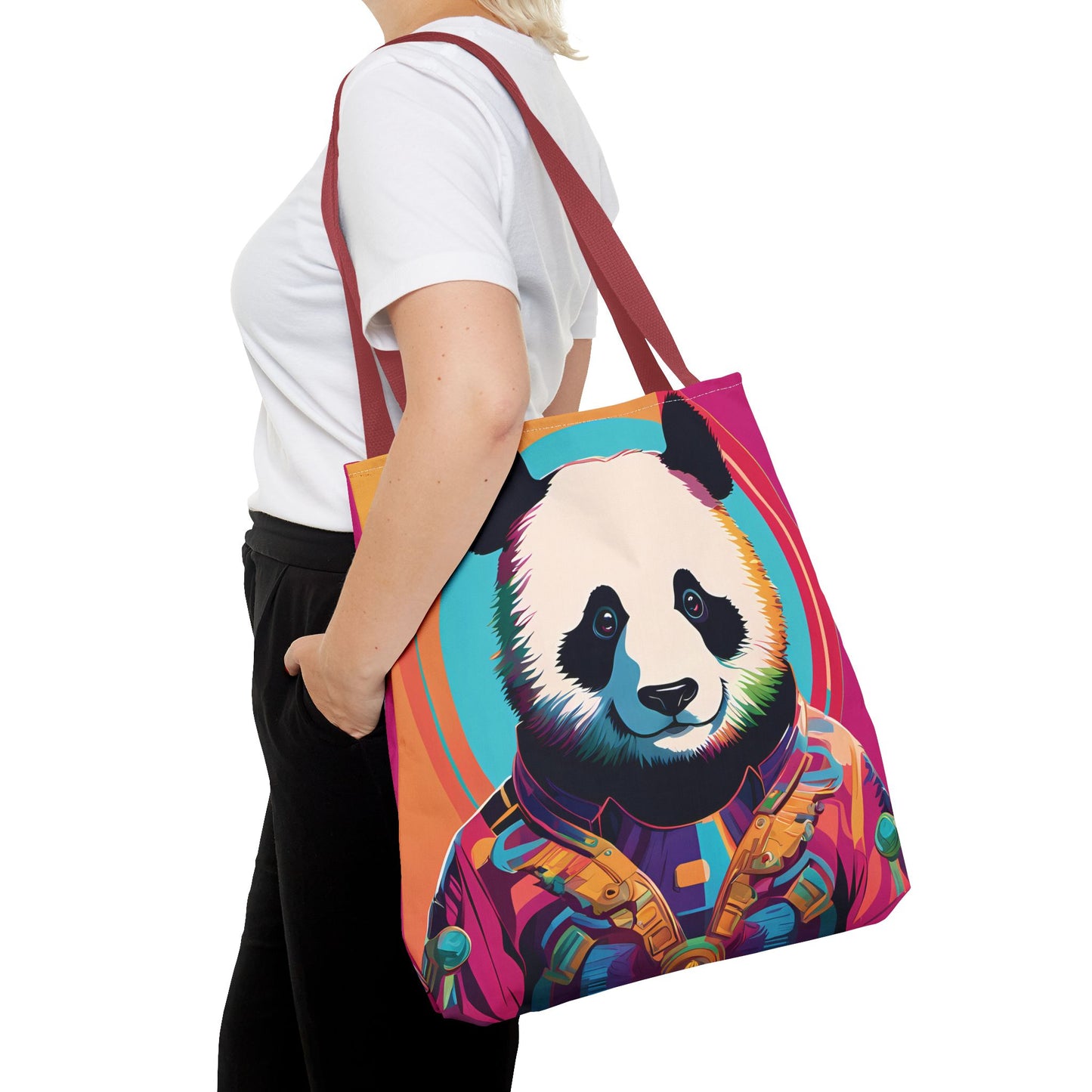 Cosmic Panda Tote Bag