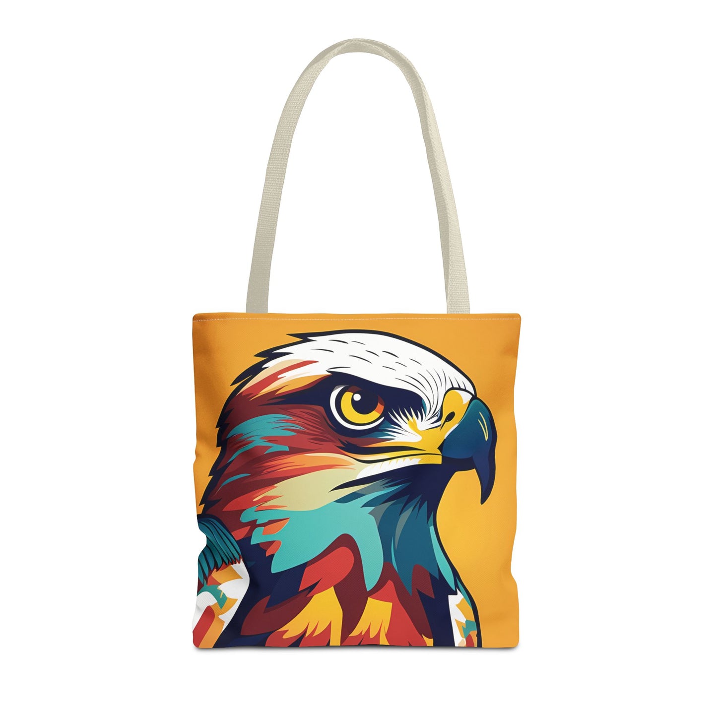 Majestic Hawk Portrait Tote Bag