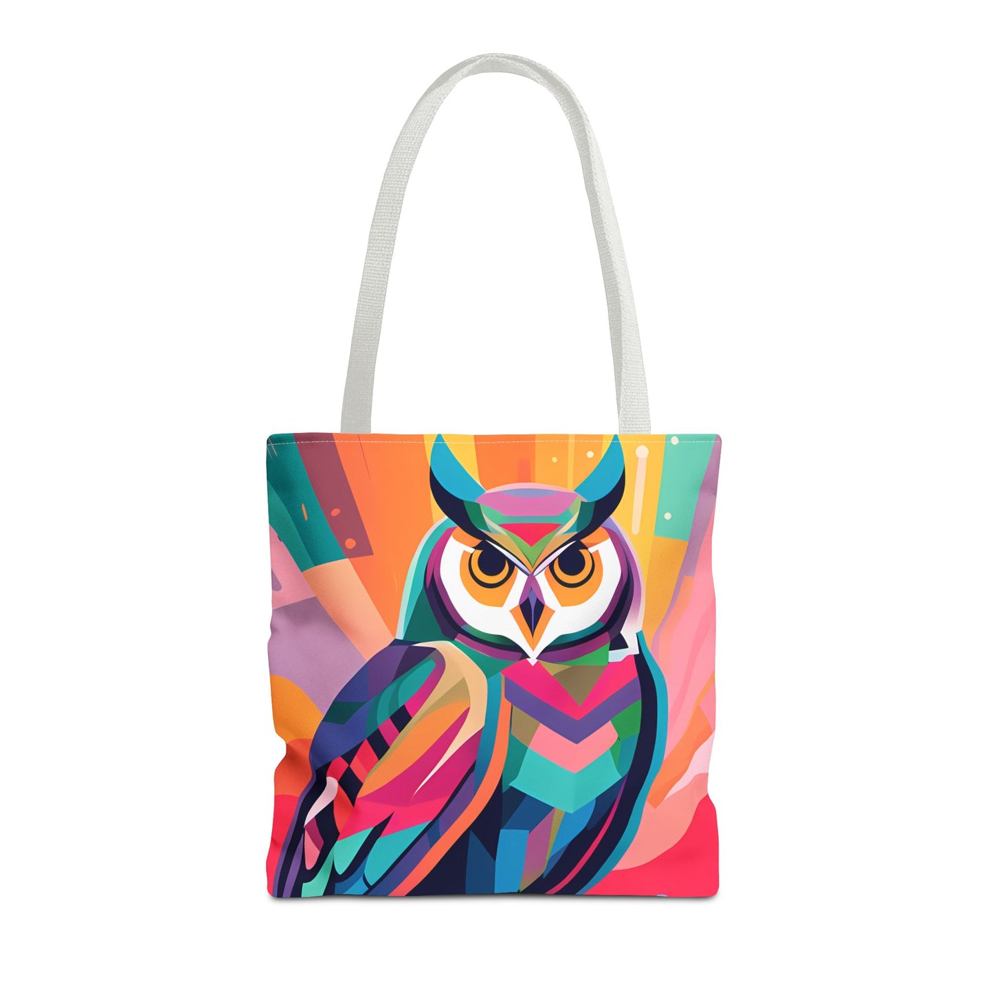 Abstract Owl Tote Bag