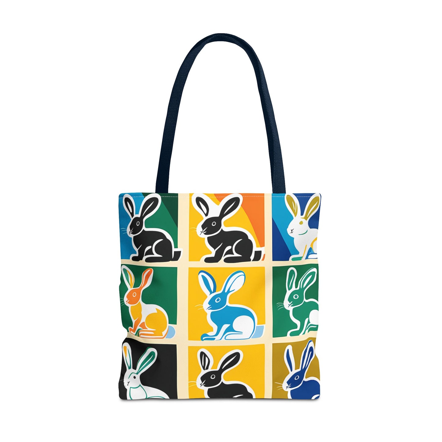 Rabbit Patchwork Tote Bag