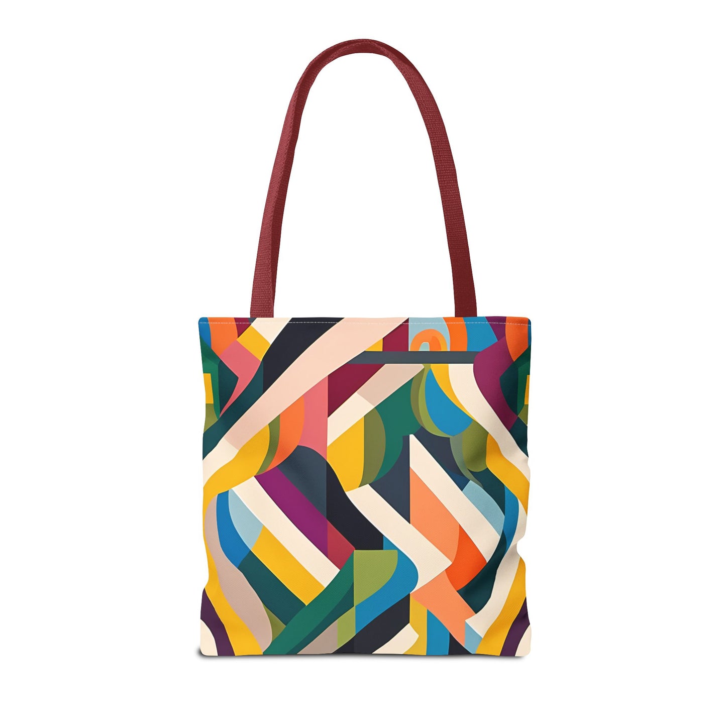 Abstract Ribbons Tote Bag