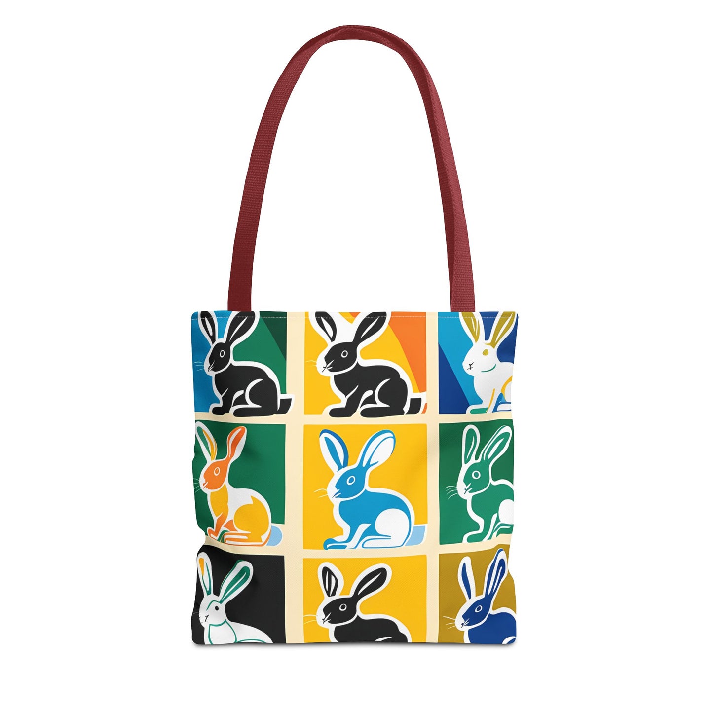 Rabbit Patchwork Tote Bag