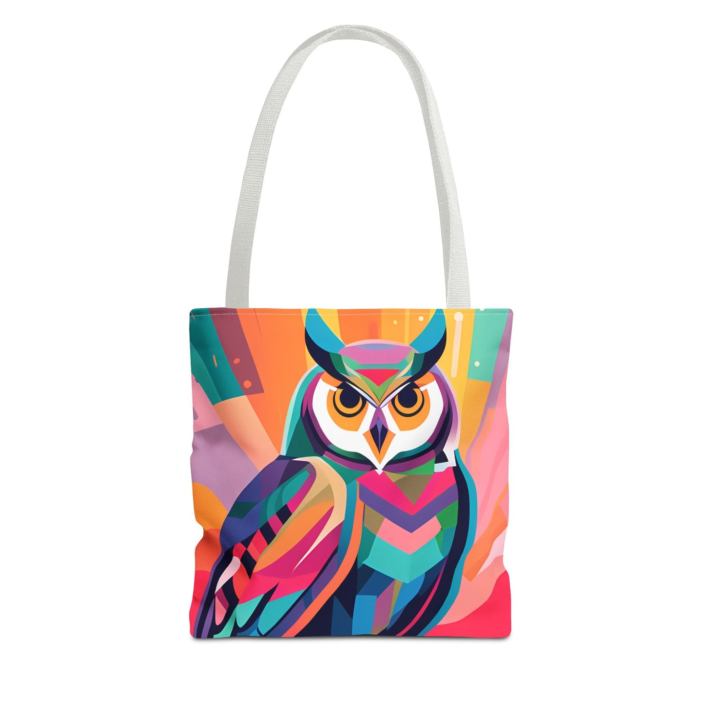 Abstract Owl Tote Bag