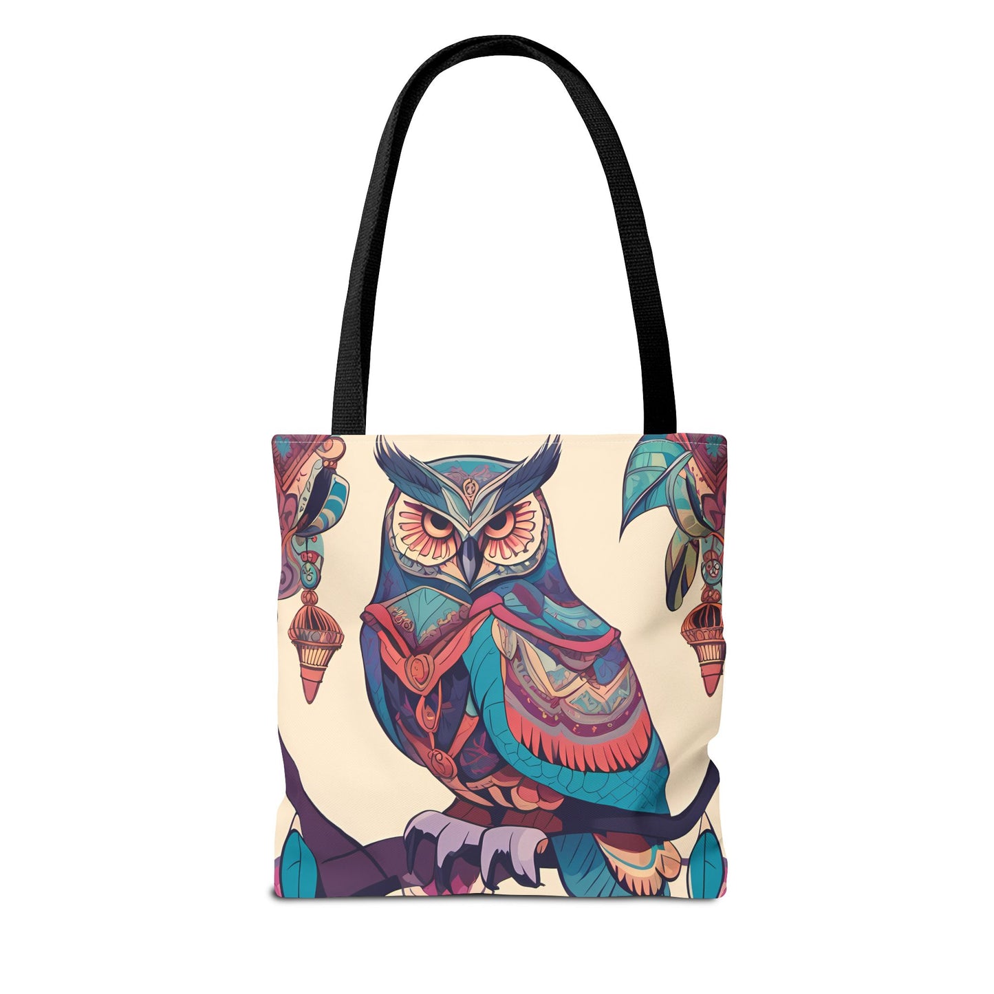 Bohemian Owl Tote Bag