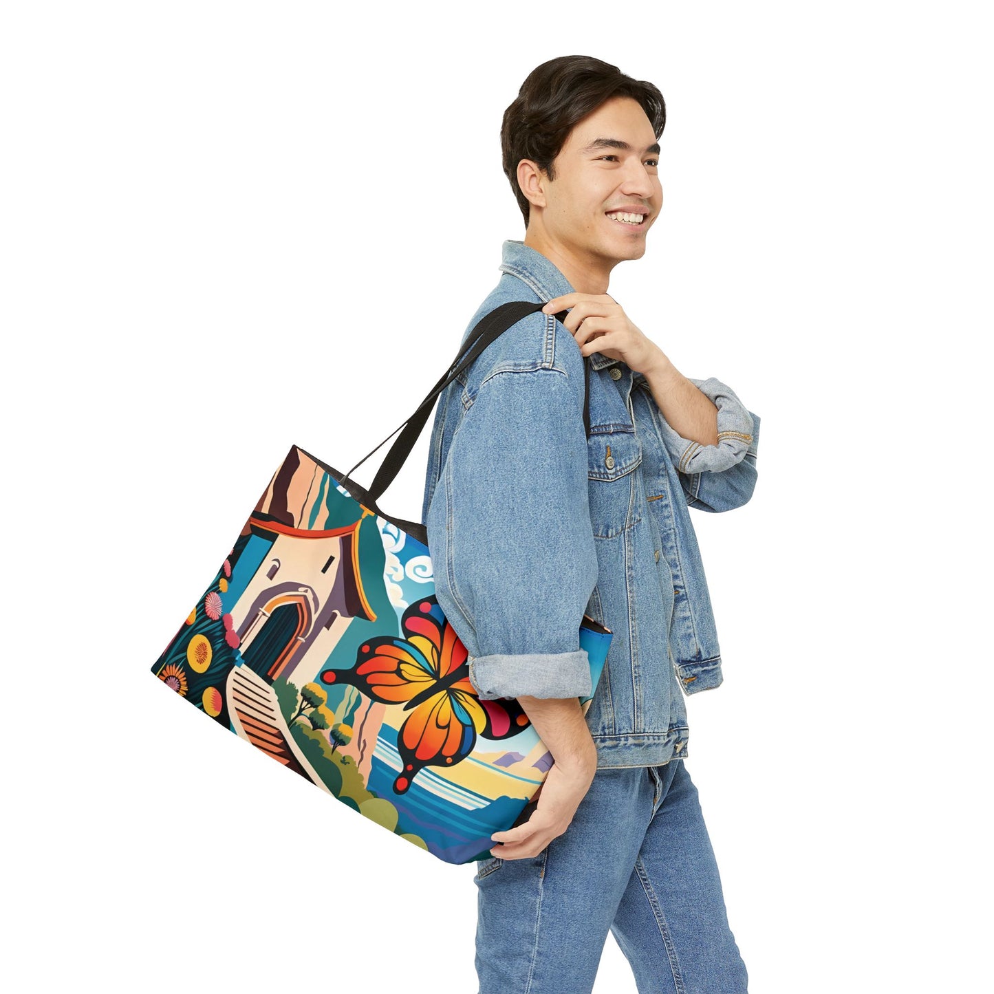 Enchanted Butterfly Escape Tote Bag