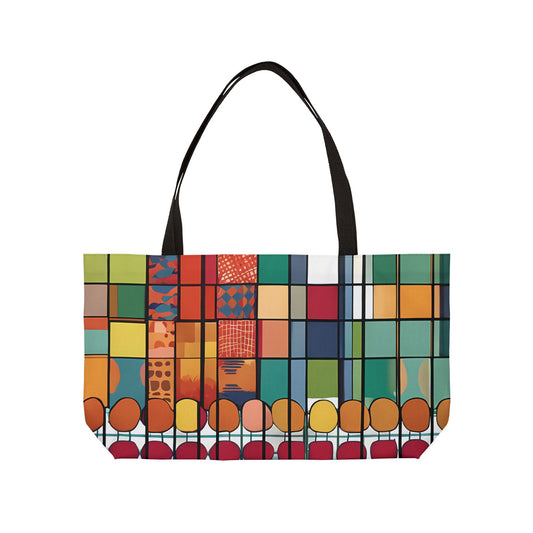 Abstract Geometric Patterns Tote Bag