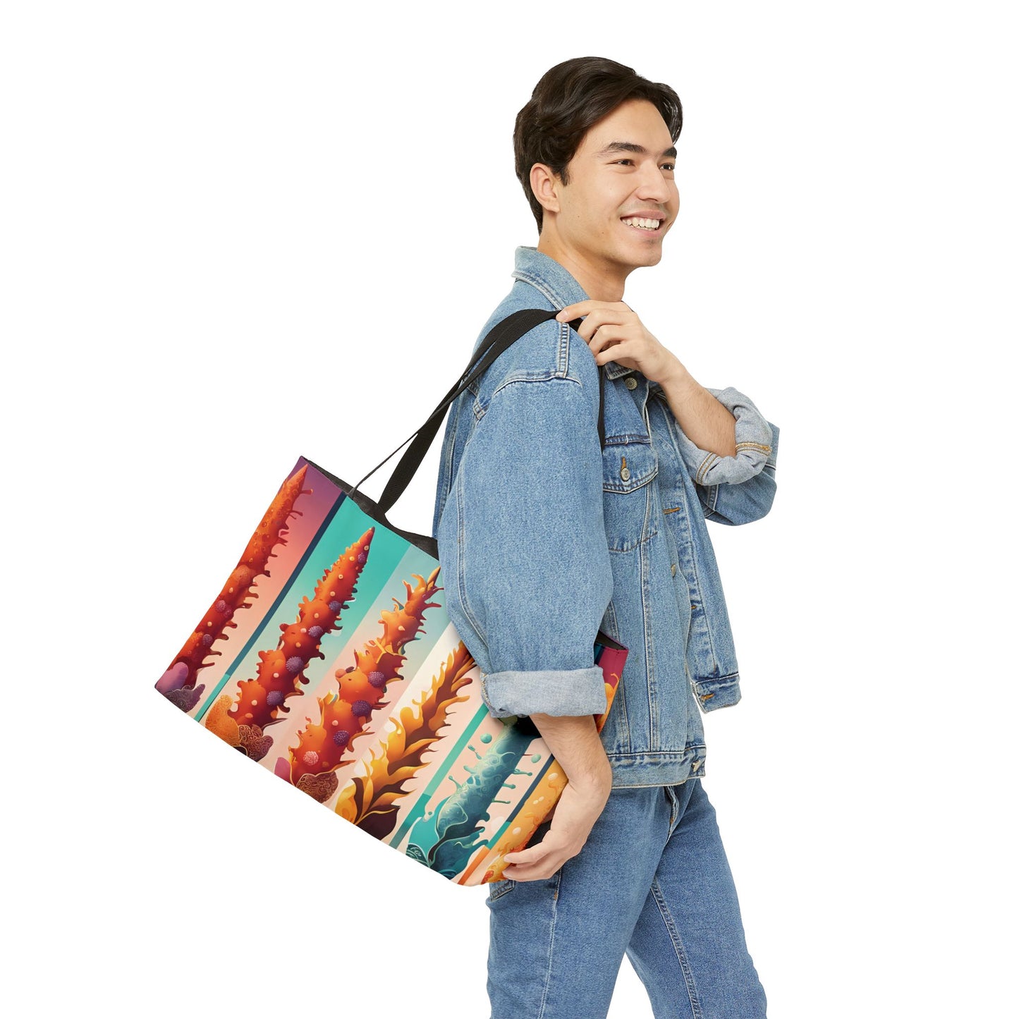 Abstract Coral Reef Tote Bag