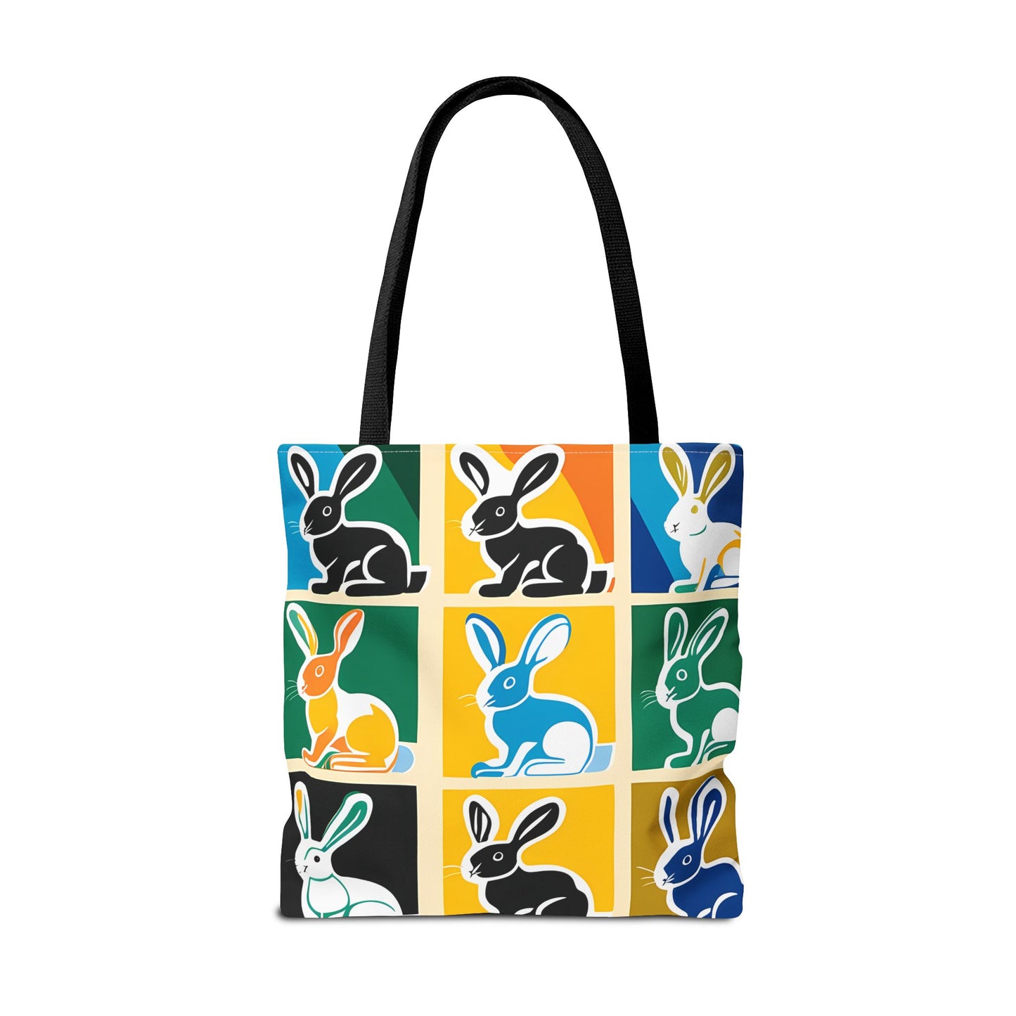 Rabbit Patchwork Tote Bag