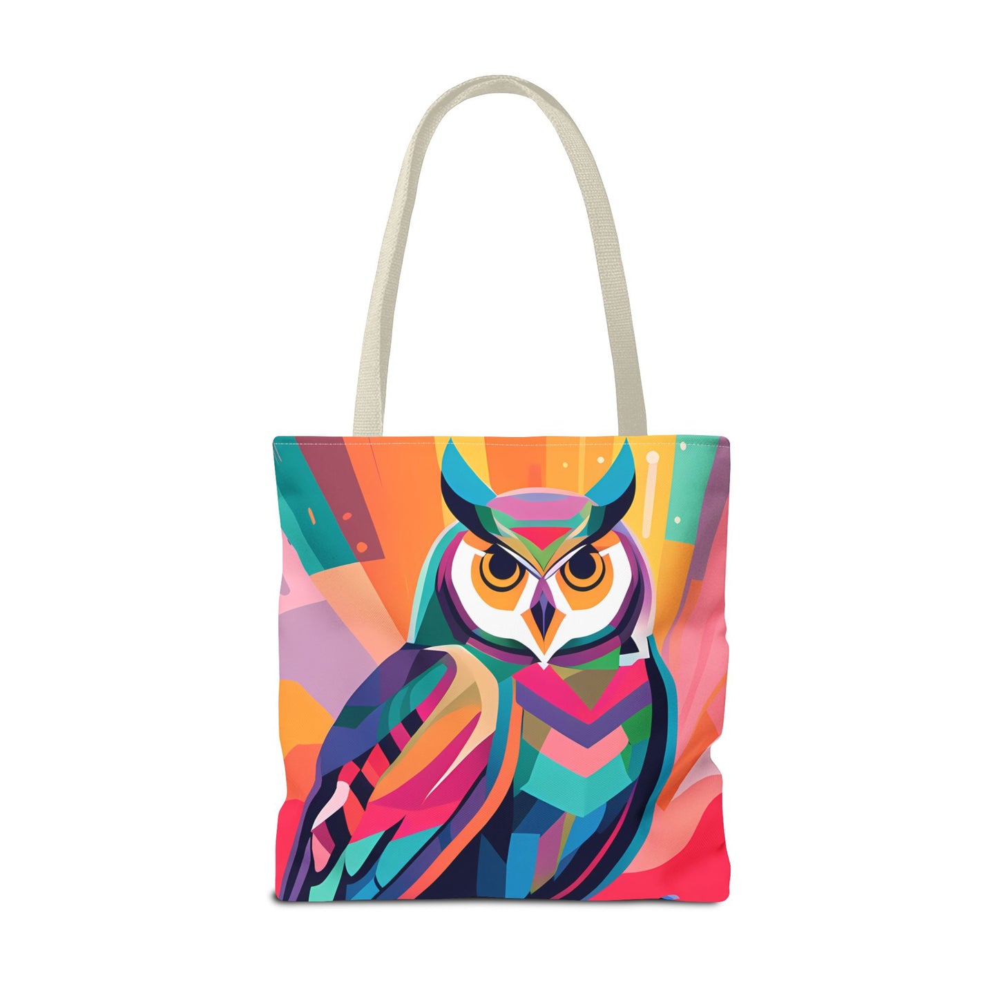 Abstract Owl Tote Bag