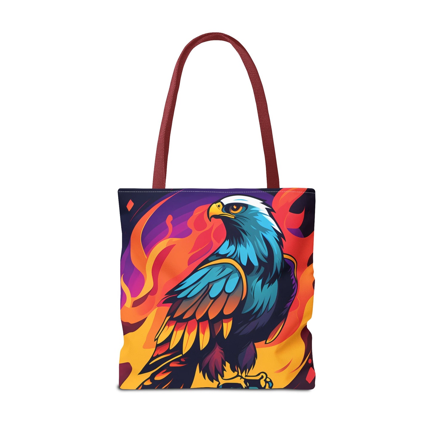 Bold Eagle Fire Tote Bag