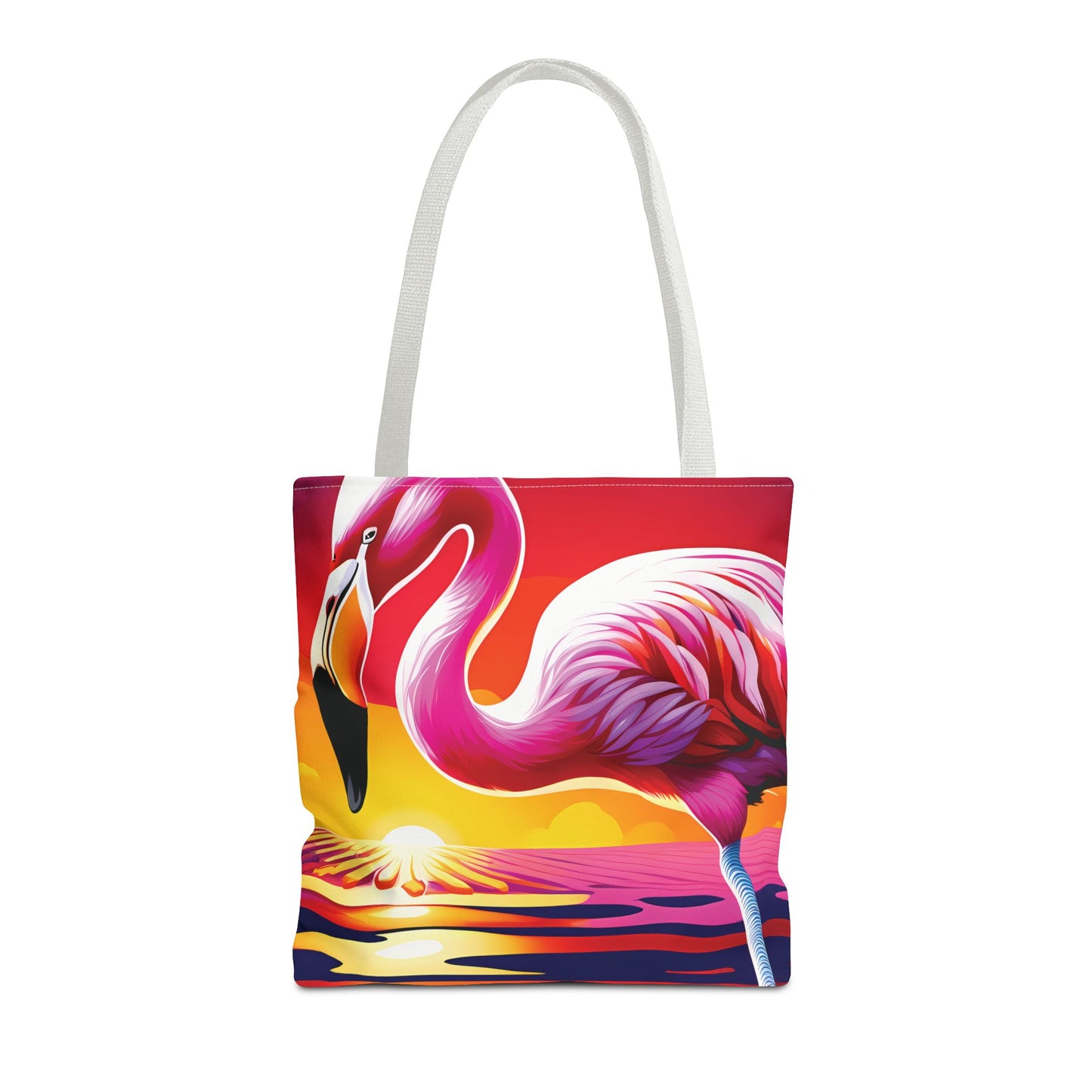 Sunset Flamingo Tote Bag
